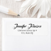 Vintages, elegantes Kalligrafie-Script schwarz und (Insitu)