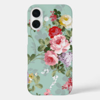 Vintages elegantes rosa Rote Rosen Muster