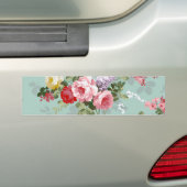 Vintages elegantes rosarotes Rosen-Muster Autoaufkleber (Auf Auto)