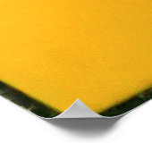 Vintages Emailunterschreiben. Poster (Ecke)