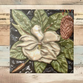 Vintages Embossed Look Magnolia Blossom Fliese