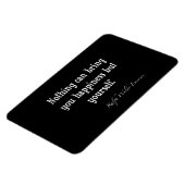 Vintages Emerson Happy Inspiration Zitat Magnet (Linke Seite)