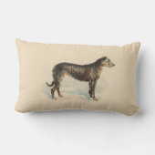 Vintages Enerhound Druckfarben Lendenkissen (Rückseite)