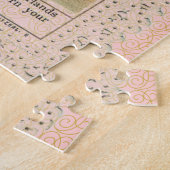 Vintages Engelspuzzlespiel Puzzle (Seite)