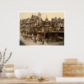 Vintages England, Chester, Cheshire des 19. Jahrhu Poster (Küche)