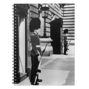 Vintages England - Eintritt in London bei Buckingh Notizblock