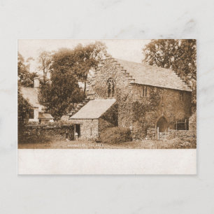 Vintages England, Hawkeshead, Hall vor 1904 Postkarte