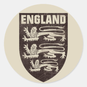 Vintages England Runder Aufkleber