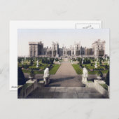 Vintages England, Schloss Windsor Royal Postkarte (Vorne/Hinten)