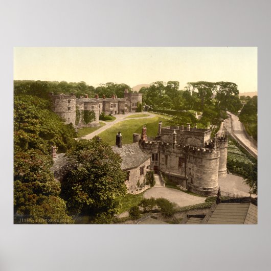 Vintages England, Skipton Castle, Yorkshire Poster (Vorne)