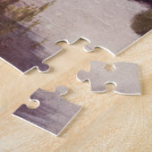 Vintages Enten-Jagd-Hundegewehr-Gewehr-Puzzle Puzzle (Seite)