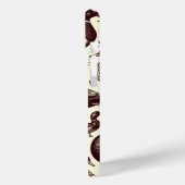 Vintages Enten- und Gänsemuster Case-Mate iPhone Hülle (Rückseite / Links)