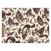 Vintages Enten- und Gänsemuster Tischdecke (Vorderseite (Horizontal))