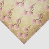 Vintages Entfärbungspapier Seidenpapier (Detail)