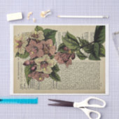 Vintages Entpackpapier Seidenpapier (Handwerk)