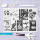 Vintages Ephemera Decoupage Collage Paper Seidenpapier (Handwerk)