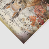 Vintages Ephemera Decoupage Seidenpapier (Ausschnitt)