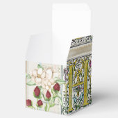 Vintages Ephemerdesign mit anfänglichem H Geschenkschachtel (Geöffnet)