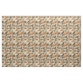 Vintages Ephemerollage | Rustikale Vögel Stoff (Fat Quarter (45,7 x 55,9 cm))