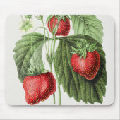 Vintages Erdbeermousepad Mousepad (Vorne)