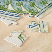 Vintages Erdbeerschicht-Puzzle Puzzle (Seite)