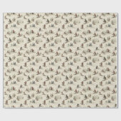 Vintages Erlebnis für Kinder Geschenkpapier (Flach)