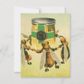 Vintages Essen, Bio Honigbienen, Tanzjar (Vorderseite)