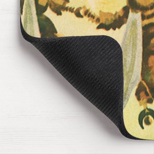 Vintages Essen, Bio Honigbienen, Tanzjar Mousepad (Ecke)