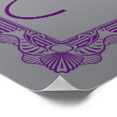 Vintages "Essen, trinken, Verheiratet sein" Cockta Poster (Ecke)