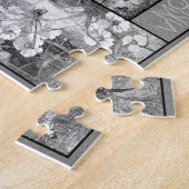 VINTAGES ETCHING/ENGRAVINGS ILLUSTRATION Puzzle (Seite)