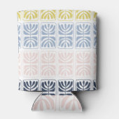 Vintages Ethnic: Nahtloses künstlerisches Design Dosenkühler (Rückseite)