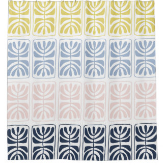 Vintages Ethnic: Nahtloses künstlerisches Design Duschvorhang