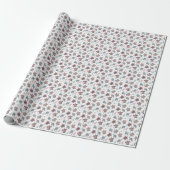 Vintages ethnisches Schildkrötenmuster Geschenkpapier (Ungerollt)