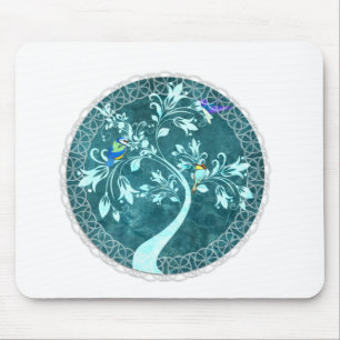 Vintages Etikett alte Antike Mousepad
