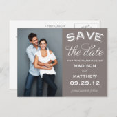 VINTAGES ETIKETT | Ankündigung Datum freihalten (Vorne/Hinten)