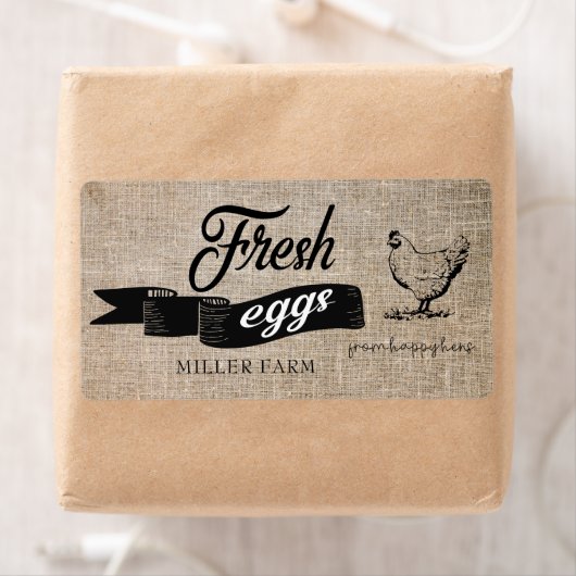 Vintages Etikett ⎢ Eierkarton (Insitu)