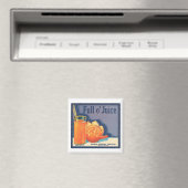 Vintages Etikett für Vollsaft Magnet (In Situ (Geschirrspüler))