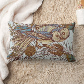 Vintages Eulenente Lendenkissen (Decke)