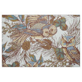 Vintages Eulenente Stoff (Fat Quarter (45,7 x 55,9 cm))