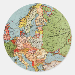 Vintages Europa 20. Jahrhundert Bacons Standardkar Runder Aufkleber