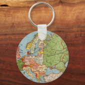 Vintages Europa 20. Jahrhundert Bacons Standardkar Schlüsselanhänger (Vorderseite)