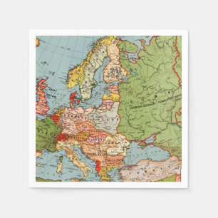 Vintages Europa 20. Jahrhundert Bacons Standardkar Serviette