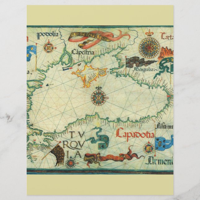 Vintages Europa - alte Kartografie - Geografie (Vorderseite)