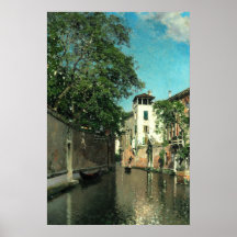 Vintages europäisches Stadtbild