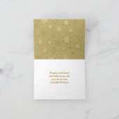 Vintages europäisches Weihnachtsfest Feiertagskarte (Innenseite)