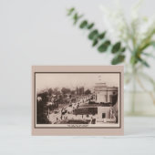 Vintages Exhibition-Foto des Britischen Imperiums Postkarte (Stehend Vorderseite)