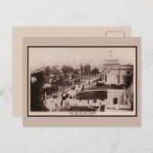 Vintages Exhibition-Foto des Britischen Imperiums Postkarte (Vorne/Hinten)