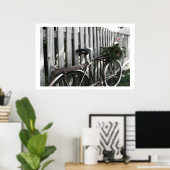 Vintages Fahrrad1 Poster drucken (Heimbüro)