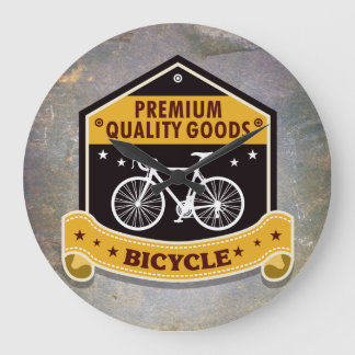 Vintages Fahrrad 9 Uhr