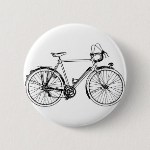 Vintages Fahrrad Button